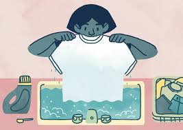 As you add the laundry to the tub, watch for any stains that might need any extra attention. How To Handwash Your Clothes The New York Times