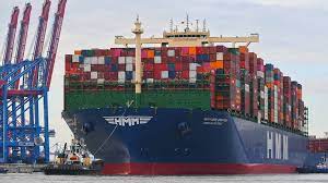 Doch das wachstum der kolosse auf den weltmeeren stößt langsam an ihre grenzen. Grosstes Containerschiff Der Welt Ist In Hamburg Ndr De Nachrichten Hamburg