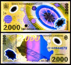 Rata de schimb valutar la zi din euro (eur) în leu românesc (ron). Romania 2000 Lei Notas Selos Moedas
