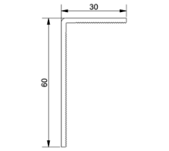 Aciers, armatures, charpente et poutres métalliques. Profils D Habillage Et Cornieres Fenetre Pvc Interieur Et Exterieur