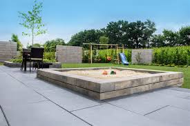 Eine Alternative Zum Hochbeet Ist Der In Der Terrasse Integrierte Sandkasten So Konnen Die Kleinen Direkt Von Outdoor Dekorationen Sandkasten Sandkasten Ideen