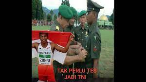 Salah satunya dilakukan pihak tni ad. Tak Perlu Tes Zohri Langsung Diangkat Jadi Bintara Oleh Tni Youtube