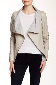 Sabina Drape Genuine Leather Jacket Genuine Leather Jackets Leather Jacket Real Leather Jacket