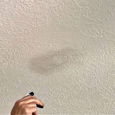 If you have had a leak in your house and there is a water stain on your ceiling this is the best way to make the stain go away. How To Fix Water Stains On Ceiling Leaks Abbotts At Home
