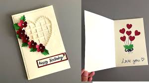 Add your logo, contact info, images and even photos. Beautiful Handmade Card For Birthday Anniversary Diy Card Making Idea Youtube