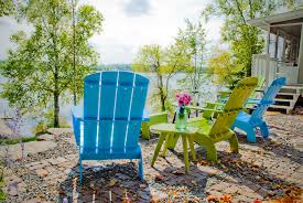 Curved Modern Plastic Adirondack Chair Loll Designs