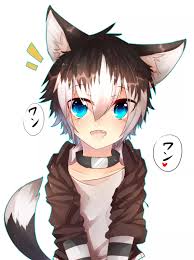 Brown Hair Anime Boy With Wolf Ears Anime Animewallpaper In 2020 Anime Cat Boy Wolf Boy Anime Anime Chibi