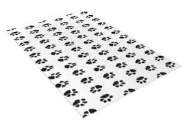 cat paw print pet vet mat pet vet mat cat paw print pet vet mat