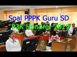 Soal Pppk Guru Sd P3k Honorer 2019 Dan Pembahasan Youtube