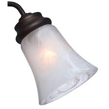 Get something to stand on so you can reach the fixture most ceiling light covers are held in place with either spring clips or small screws. Casablanca 2 1 4 In Swirled Marble Bell Shape Glass Ceiling Fan Light 4 Set 99037 The Home Depot