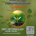 Agriculture Entrepreneurship Symposium