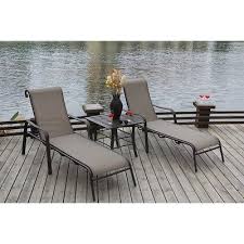 There S Just Something About Getting Away From It All That Rejuvenates Mind And Body With This 3 Piece Chaise Lounge Set You Can Do Just That In Your Ow