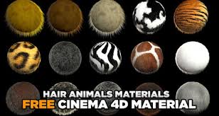 Hair Materials Free Cinema 4d Materials Cinema 4d Free Hair