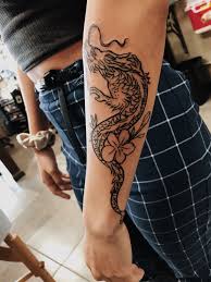 They're massive creatures that come in all different colors and they're capable of breathing fire. Pin By Lila Lavrey On Tats Dragon Tattoo Tattoos Aesthetic Tattoo