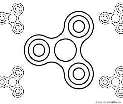 Search through more than 50000 coloring pages. Simple Fidgets Spinners Coloring Pages Printable
