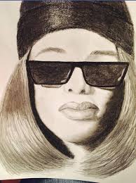 Just completed this at 3am. R.I.P Aaliyah. Another great Artist.