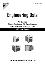Daikin ac outdoor unit wiring diagram. Daikin Engineering Data Air Cooled Single Packaged Air Conditioners Roof Top Type Cooling Only Ed4 By Education Vietmastec Issuu