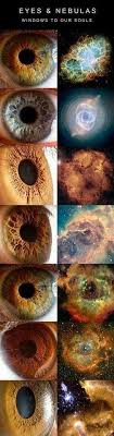 Look In The Universe Look In Your Eye The Hole Universe Is In It I Like To Think Of Pupils As Black Holes Literally Because They Abso Nebulosas Cosmos Galaxias