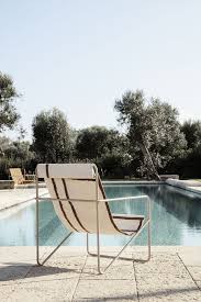 Ferm Living Desert Chair Pool Chairs Modern Outdoor Furniture Outdoor Chairs