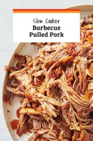 Easy Slow Cooker Barbecue Pulled Pork Loin Recipe The Mom 100 Recipe Barbecue Pulled Pork Barbecue Pulled Pork Slow Cooker Pulled Pork Recipes