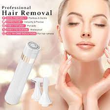 Electrolysis is one of the safest and most effective ways of removing body hair, especially facial hair. Buy Raymeefa Rechargeable Facial Hair Removal For Women Electric Shaver For Women Facial Hair Chin Neck Legs Bikini Line Painless Waterproof Face Electric Razor Portable Eyebrow And Bikini Trimmer Online In Indonesia B08v17s255