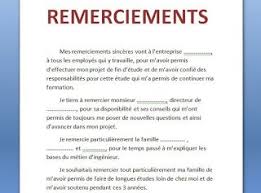 Exemple Remerciement Pfe Memoire Ou Rapport De Stage 2 Modele De Remerciement Lettre De Remerciement Remerciement Memoire