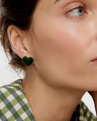 Green Earrings for Women