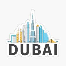 Laid end to end, its pieces stretch over a quarter of the way around the world. Burj Al Arab Stickers Redbubble