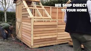A garden shed is still an essential part of most backyards. Garden Sheds Gazebo Kits Storage Sheds Red Cedar Buildings Cedarshed Usa