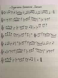 Basak Kaya Adli Kullanicinin Nota Panosundaki Pin Flut Muzik Notalari Keman