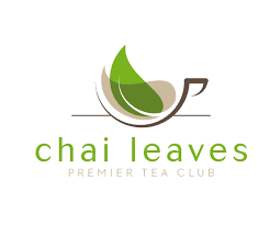 Chai Leaves Premier Tea Club Logo Tea Logo Logo Design Coffee Cafe Logo Design