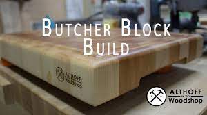 Butcher block has long been a favorite material of diyers like ourselves! Althoff Woodshop Making A Butcher Block Cutting Board 4k Youtube