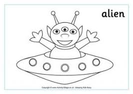 These alphabet coloring sheets will help little ones identify uppercase and lowercase versions of each letter. Space Colouring Pages