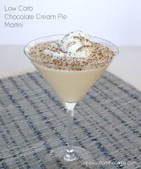Then mix in rice crispies. Low Carb Chocolate Cream Pie Martini Step Away From The Carbs