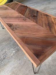 But, there's so much more a rustic furniture coffee table can offer you. Reclaimed Redwood Chevron Coffee Table Carved Coast Custom Furniture Handmade In Santa Barbara Ca