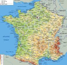 Posesión para alemania con francia esperando en campo propio. Mapa De Francia Mapa Politico Y Fisico Locuraviajes Com
