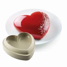 You can use foil or a tin pan for the mold. Buy Silikomart 3d Heart Cake Mold Online In Kuwait Valentine Tavola