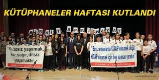 Her yıl, mart ayının son pazartesi günü ile başlayan haftayı, kütüphaneler haftasi olarak kutlarız. Biga Da Kutuphaneler Haftasi Kutlandi