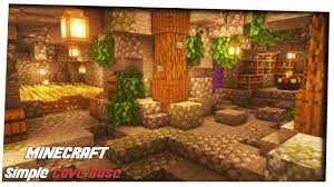 I made a secret room in my house in minecraft. Minecraft Simple Cave Base Minecraft Timelapse How To Build Inspiration World Download Yout Cute Minecraft Houses Minecraft Cottage Minecraft Underground