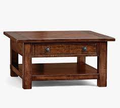 I found a coffee table in the pottery barn catalog and fell in love! Benchwright 36 Square Coffee Table Pottery Barn