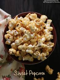 Let the oil heat and then put 1/2 cup of corn kernels in pan. Sweet Popcorn Recipe Sweet Popcorn With Jaggery