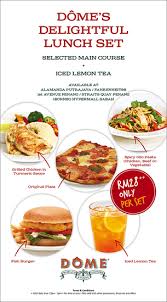 There are a number of delicious options to help you beat the chill. 23 30 Apr 2015 Dome Delightful Lunch Set Everydayonsales Com Lunch Ice Lemon Tea Main Course