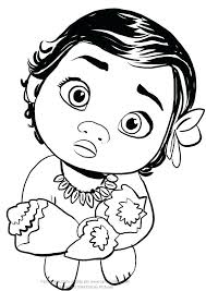 We have some more moana coloring pages and printable activity sheets including kakamora printables. Cartoon Baby Moana Coloring Pages