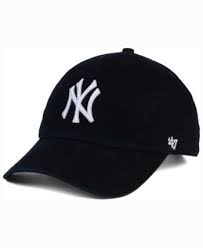47 Brand New York Yankees Black White Clean Up Cap Black Adjustable New York Yankee Hat Yankees Cap Yankees Hat