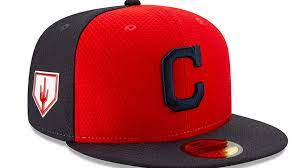 The cleveland baseball franchise has been known as the indians since 1915, but native american groups and others have for decades opposed the use of indigenous names, mascots and imagery for sports teams, insisting they are demeaning and racist. Cleveland Indians Unveil 2019 Spring Training Hats Jerseys Wkyc Com