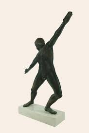 It's mythological origins thousands of years ago is linked to worship of greek gods, and the international. Javelin Thrower Greek Athlete Solid Bronze Statue Museum Etsy In 2021 Ancient Olympics Bronze Statue Statue