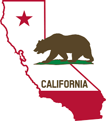 Maybe you would like to learn more about one of these? California Outline And Flag Solid Openclipart