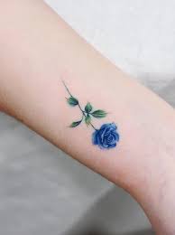 Flower tattoo meanings, designs and ideas with great images. Blue Rose Tattoos Meanings Tattoo Designs Placement