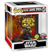 Фигурка Funko POP Deluxe Star Wars Red Saber: Series Vol.1 – Savage Opress  [Glows In The Dark] Exclusive Bobble-Head (16,5 см) - купить по цене 6299  руб с доставкой в интернет-магазине 1С Интерес