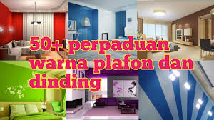 Jika anda menggunakan grc board, maka rangka kombinasi warna plafon minimalis biasanya hanya menggunakan dua warna yakni warna netral sebagai warna dominan dan warna aksen. 50 Perpaduan Warna Plafon Dan Dinding Youtube